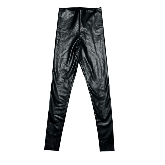 NWT Joie Women's Faux Leather Legging Black Small New MSRP:$198 Contemporary Fit - Picture 1 of 5